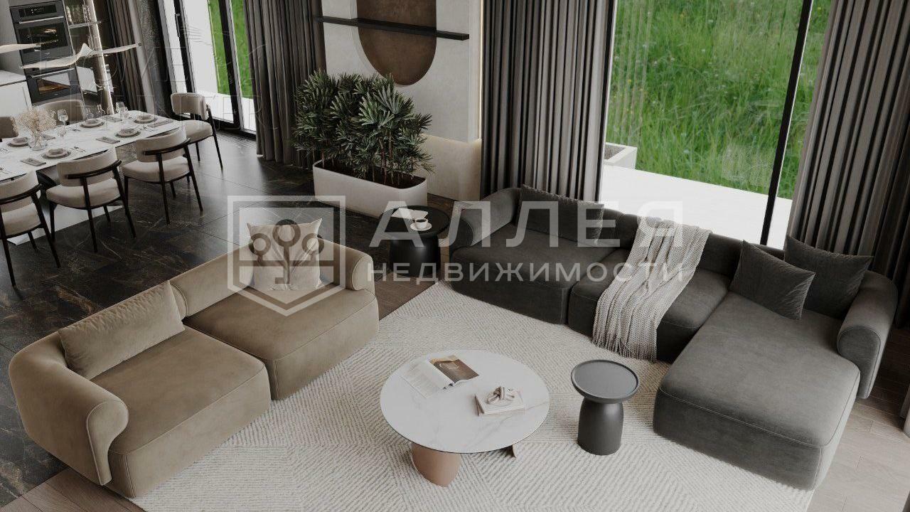 2-этажный коттедж 350 м² без отделки