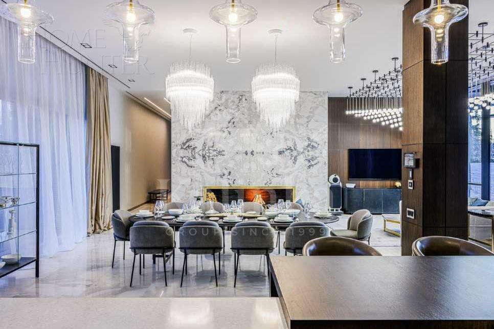 3-этажный коттедж 1 848 м² с отделкой