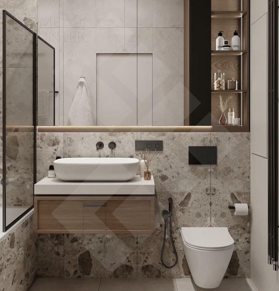 2-КОМН. КВАРТИРА С ОТДЕЛКОЙ 57.2 М² НА 27 ЭТАЖЕ