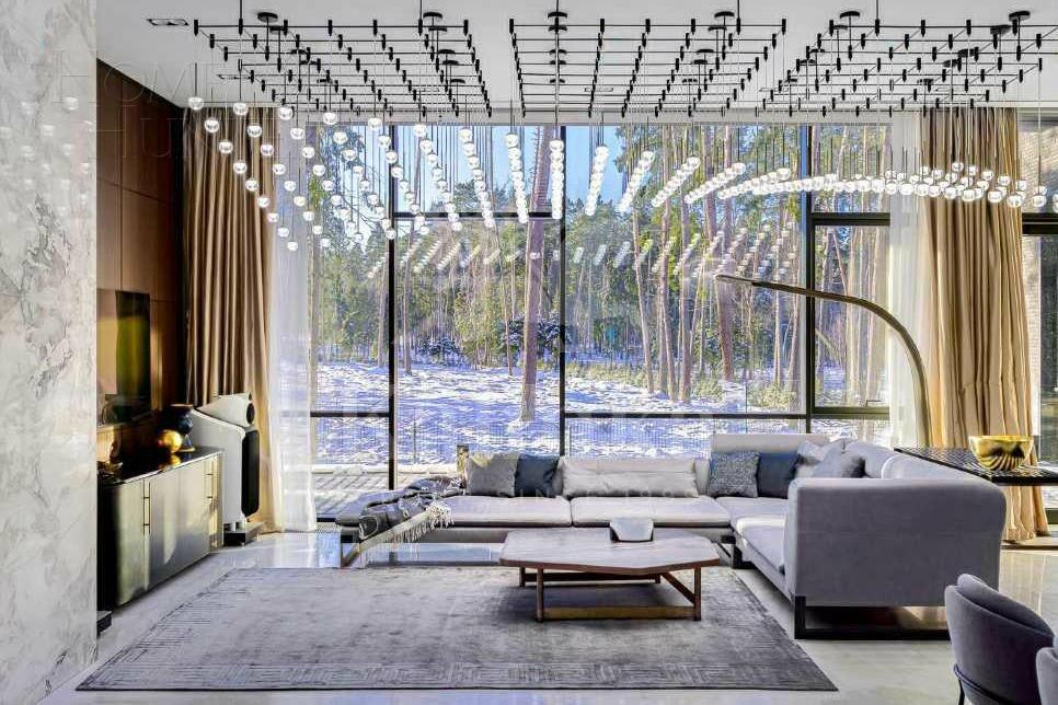 3-этажный коттедж 1 848 м² с отделкой