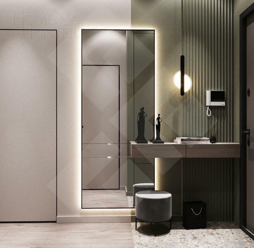 2-КОМН. КВАРТИРА С ОТДЕЛКОЙ 57.2 М² НА 27 ЭТАЖЕ