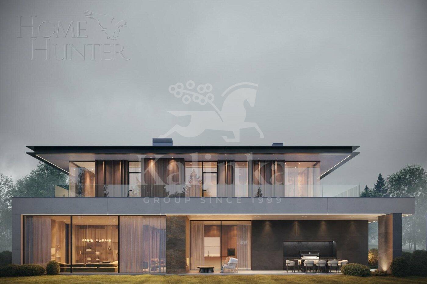 2-этажный коттедж 478 м² без отделки