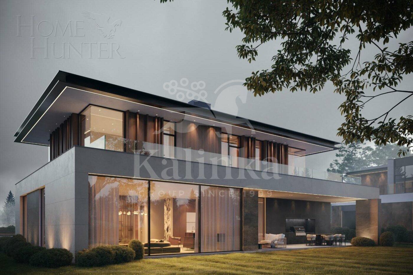 2-этажный коттедж 478 м² без отделки