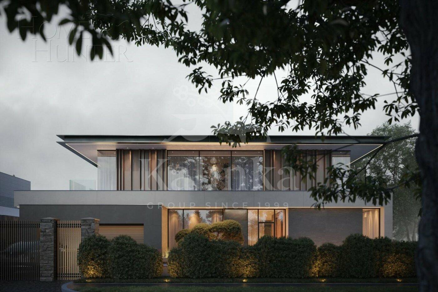 2-этажный коттедж 478 м² без отделки