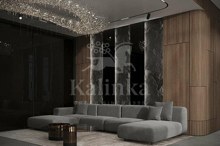 2-этажный коттедж 880 м² с отделкой