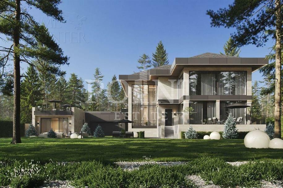 2-этажный коттедж 974 м² с отделкой