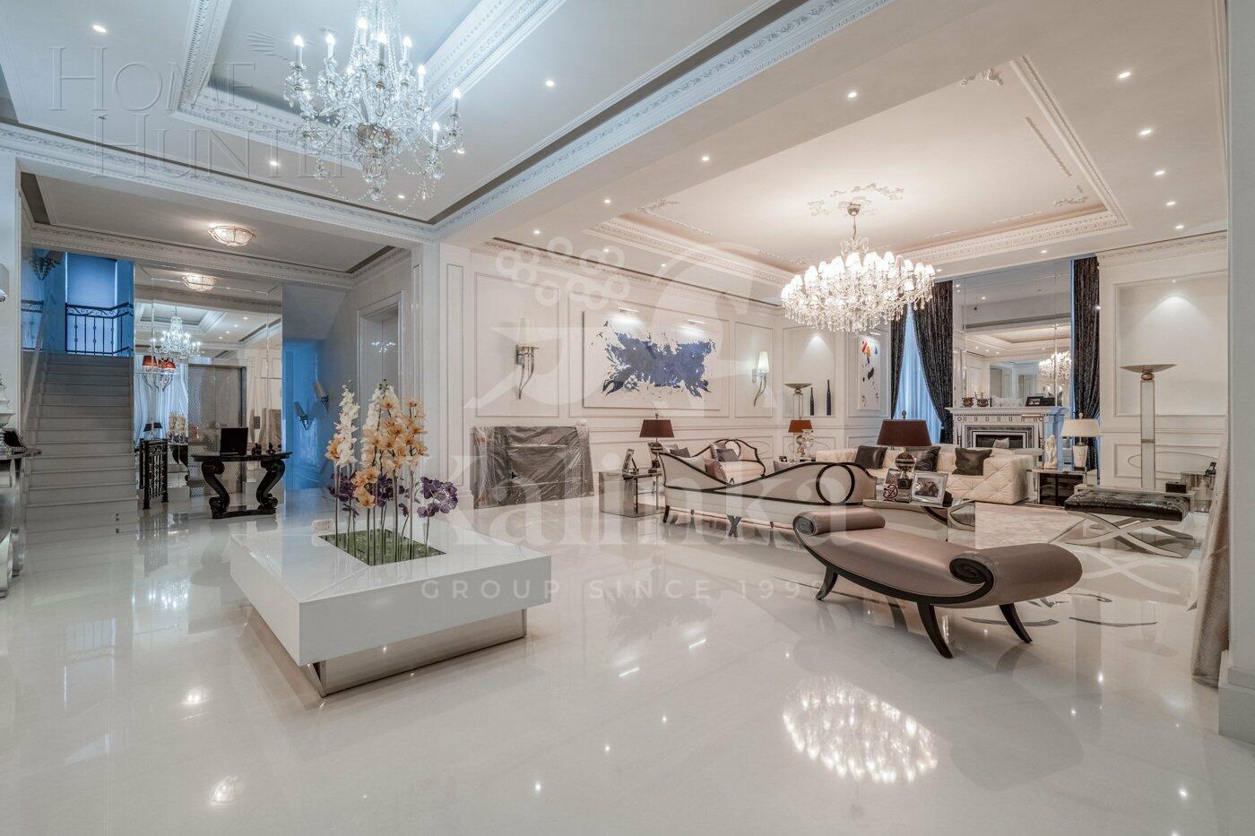 3-этажный коттедж 1 831 м² с отделкой