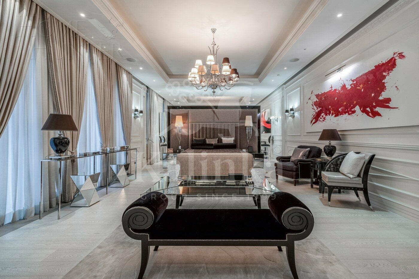 3-этажный коттедж 1 831 м² с отделкой