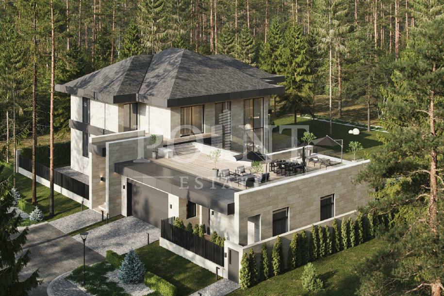 2-этажный коттедж 974 м² с отделкой