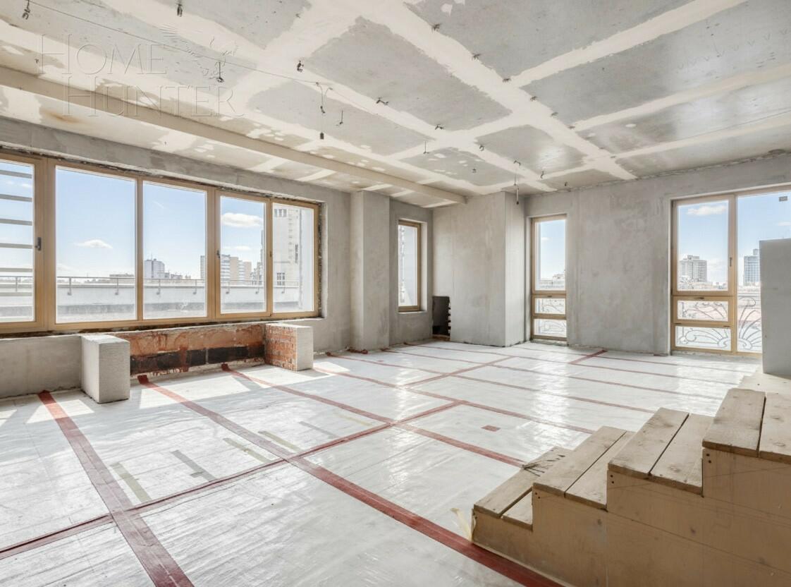 2-УРОВНЕВЫЙ ПЕНТХАУС БЕЗ ОТДЕЛКИ 254.3 М² НА 7 ЭТАЖЕ