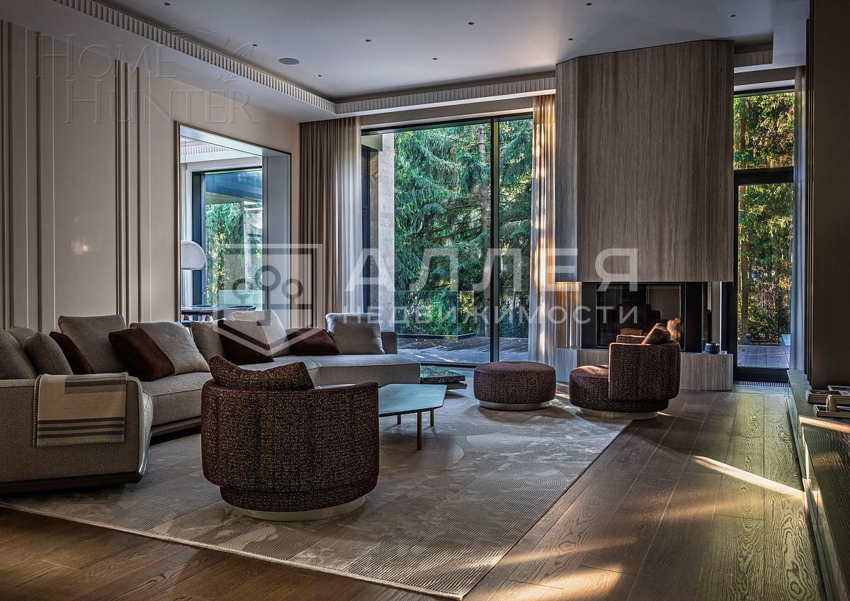 2-этажный коттедж 1 200 м² с отделкой