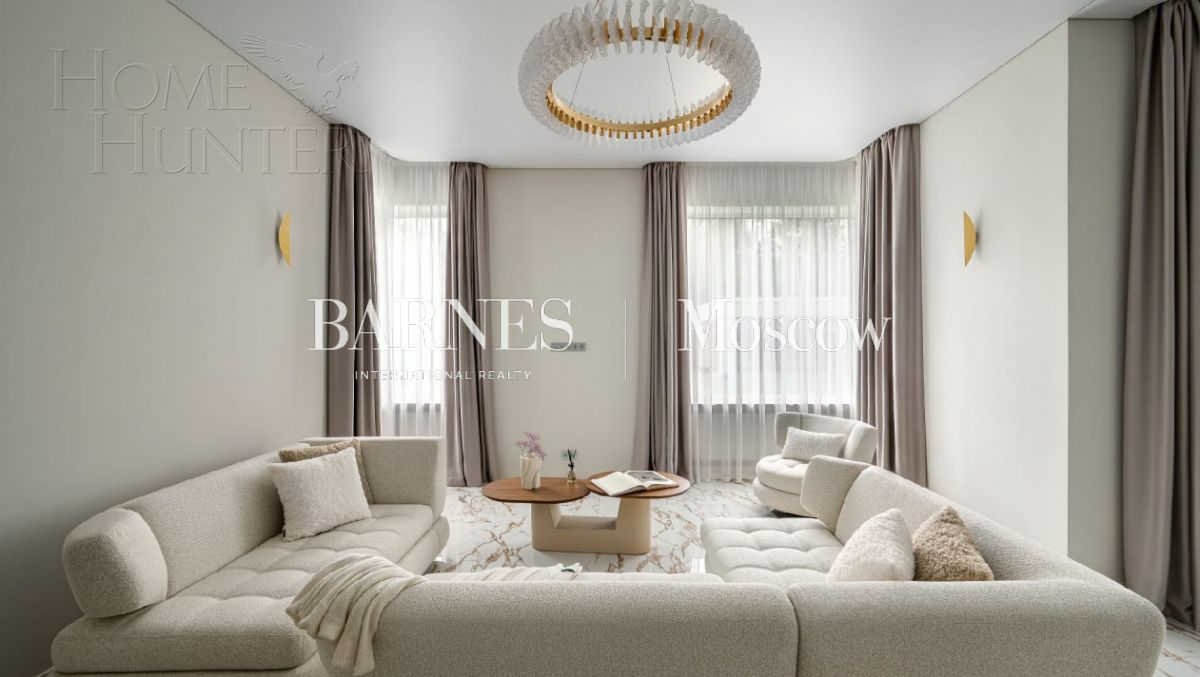 2-этажный коттедж 350 м² с отделкой