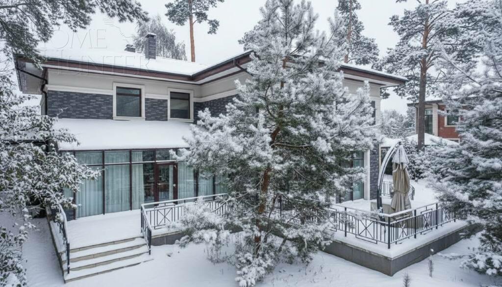 2-этажный коттедж 420 м² с отделкой