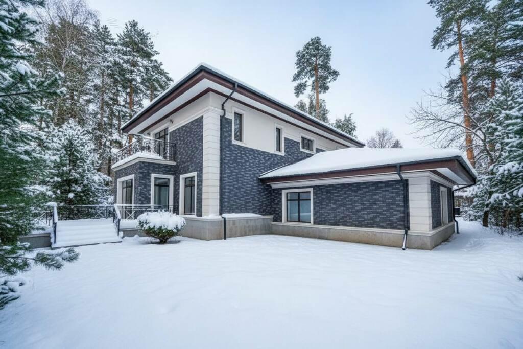 2-этажный коттедж 420 м² с отделкой