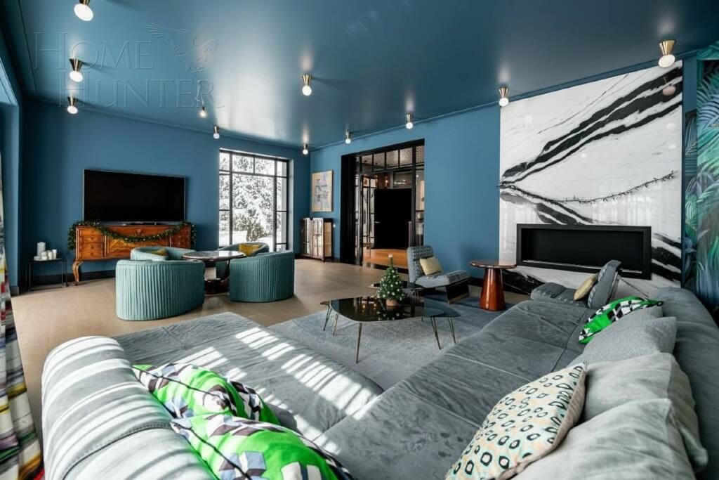 2-этажный коттедж 420 м² с отделкой