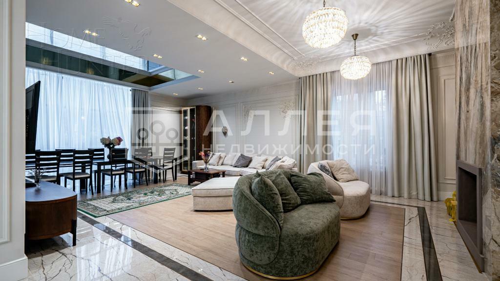 2-этажный коттедж 750 м² с отделкой