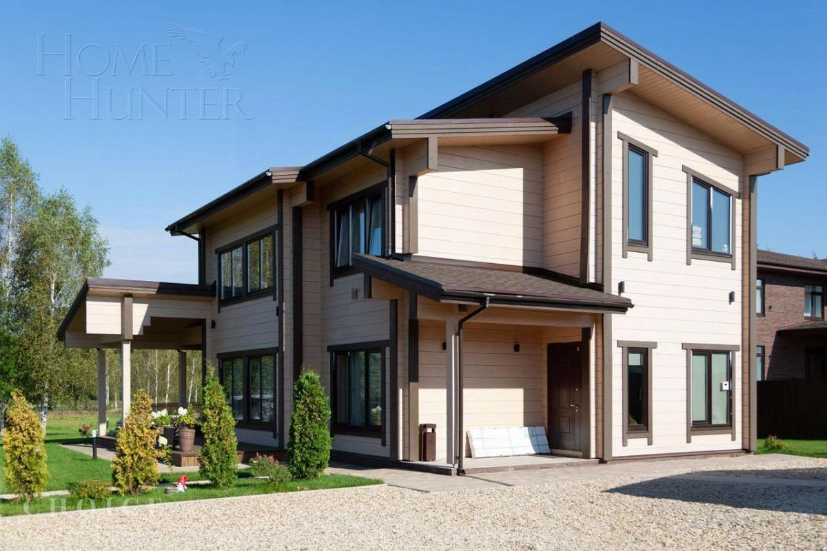 2-этажный коттедж 262.5 м² с отделкой