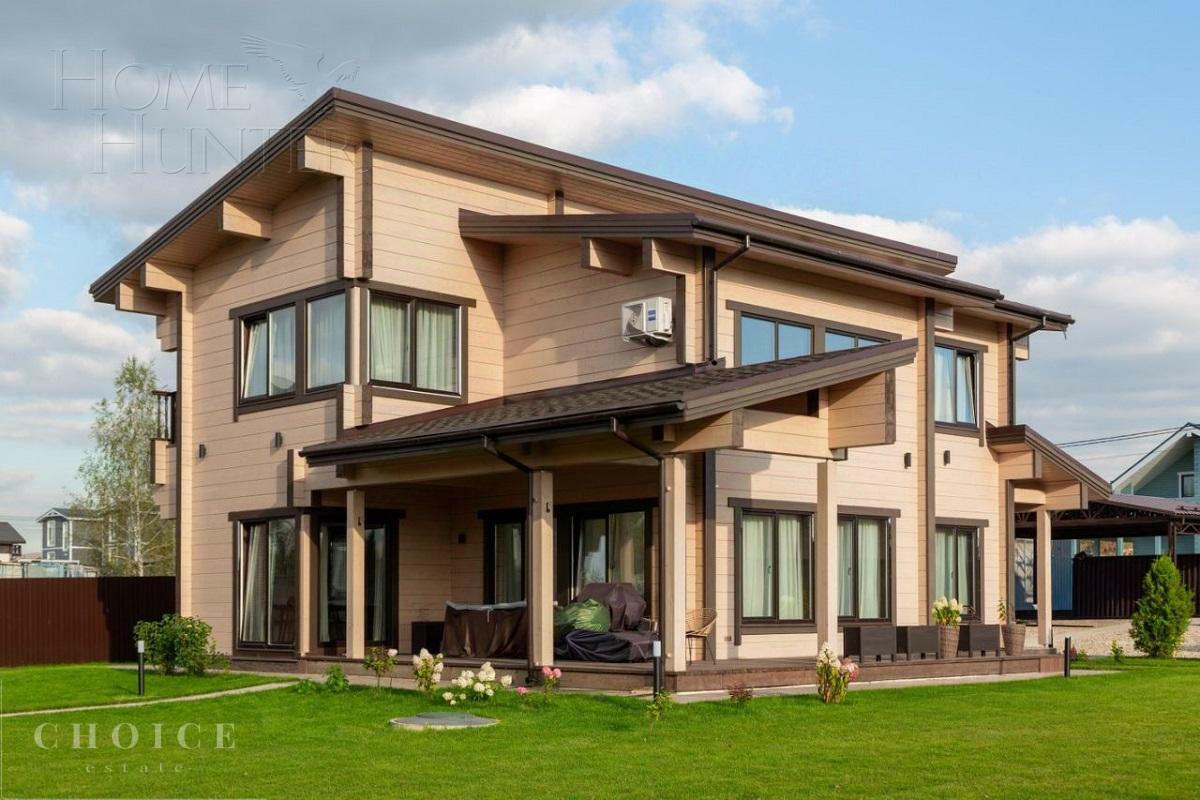 2-этажный коттедж 262.5 м² с отделкой