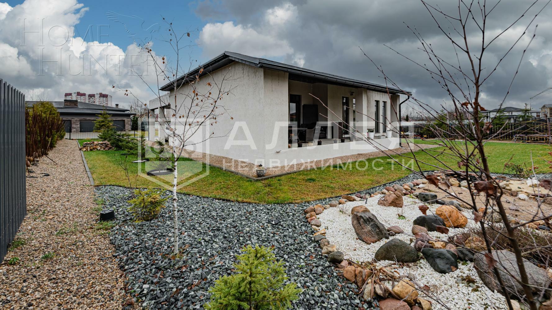 1-этажный коттедж 160 м² с отделкой