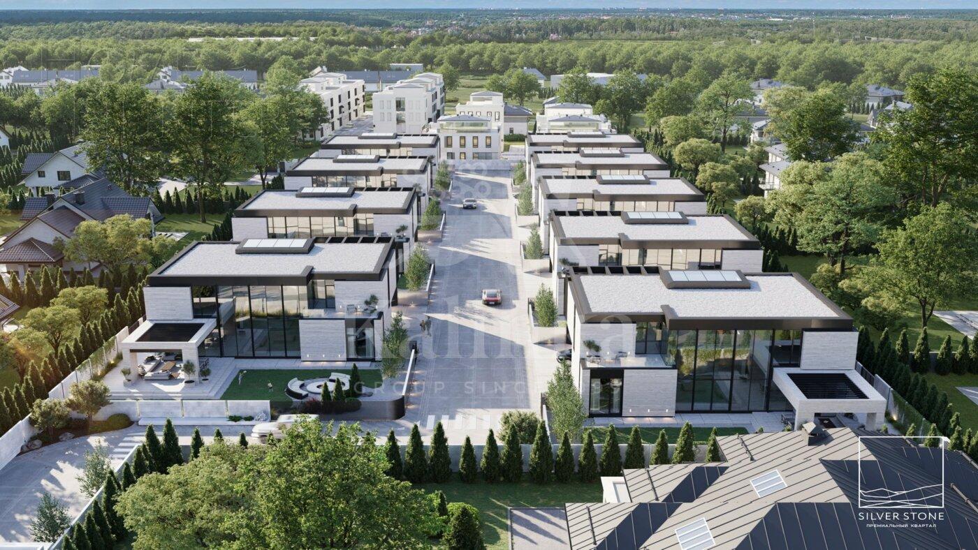 2-этажный коттедж 550 м² без отделки