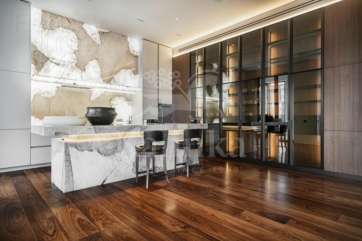 2-УРОВНЕВЫЙ ПЕНТХАУС С ОТДЕЛКОЙ 342.4 М² НА 11 ЭТАЖЕ