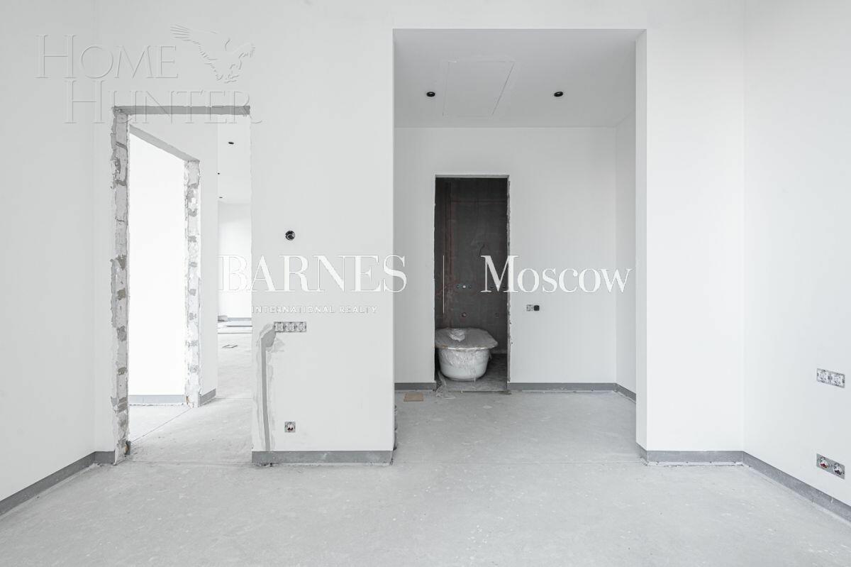 3-КОМН. АПАРТАМЕНТЫ БЕЗ ОТДЕЛКИ 90 М² НА 4 ЭТАЖЕ