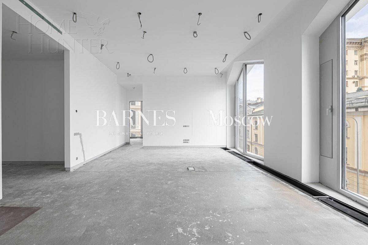 3-КОМН. АПАРТАМЕНТЫ БЕЗ ОТДЕЛКИ 90.2 М² НА 3 ЭТАЖЕ