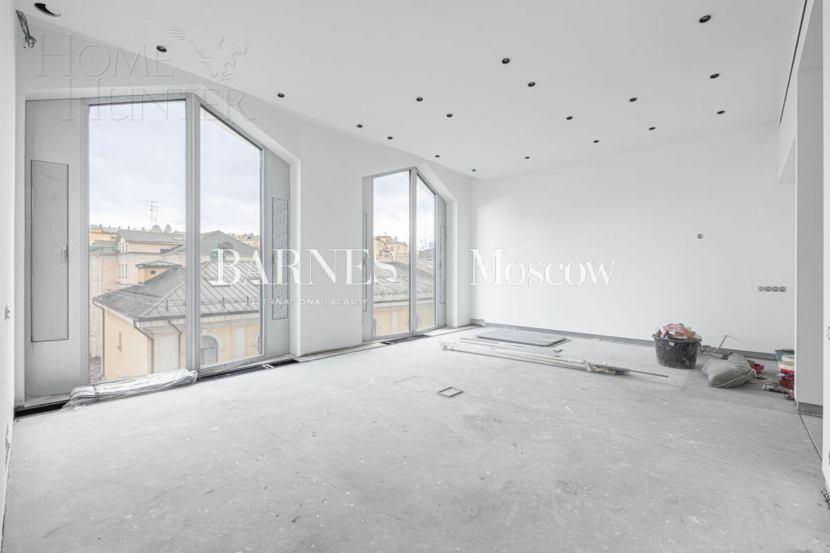 3-КОМН. АПАРТАМЕНТЫ БЕЗ ОТДЕЛКИ 90 М² НА 4 ЭТАЖЕ