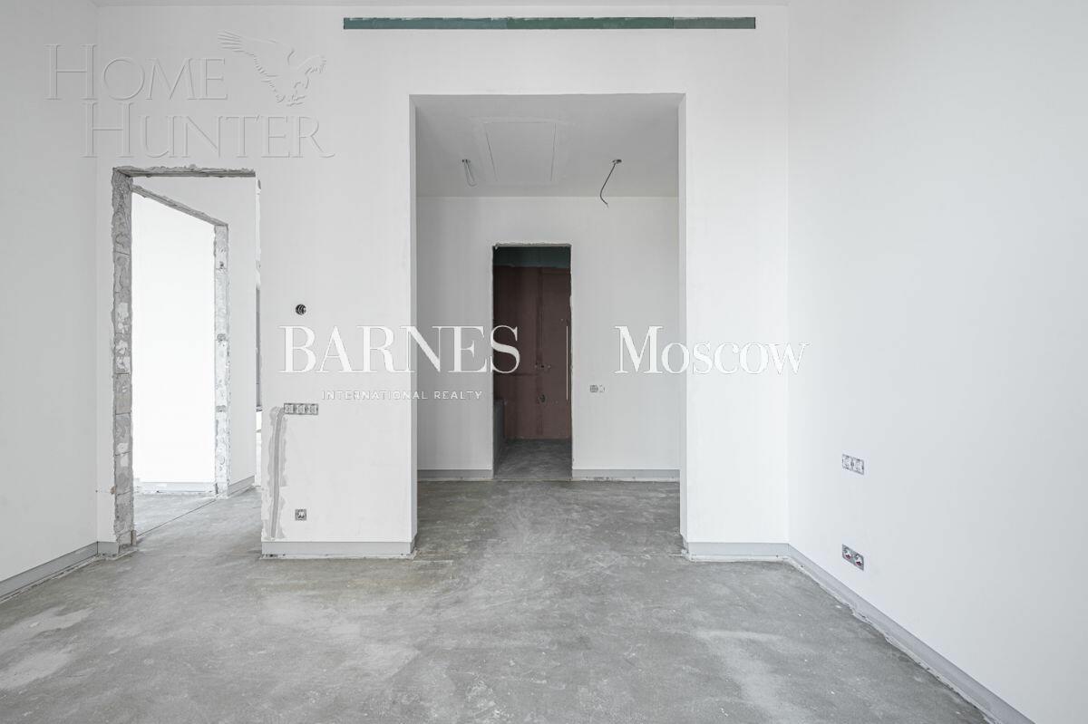 3-КОМН. АПАРТАМЕНТЫ БЕЗ ОТДЕЛКИ 90.2 М² НА 3 ЭТАЖЕ