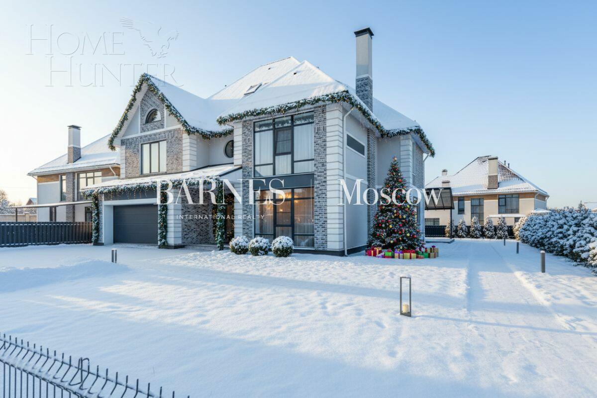 2-этажный коттедж 430 м² с отделкой