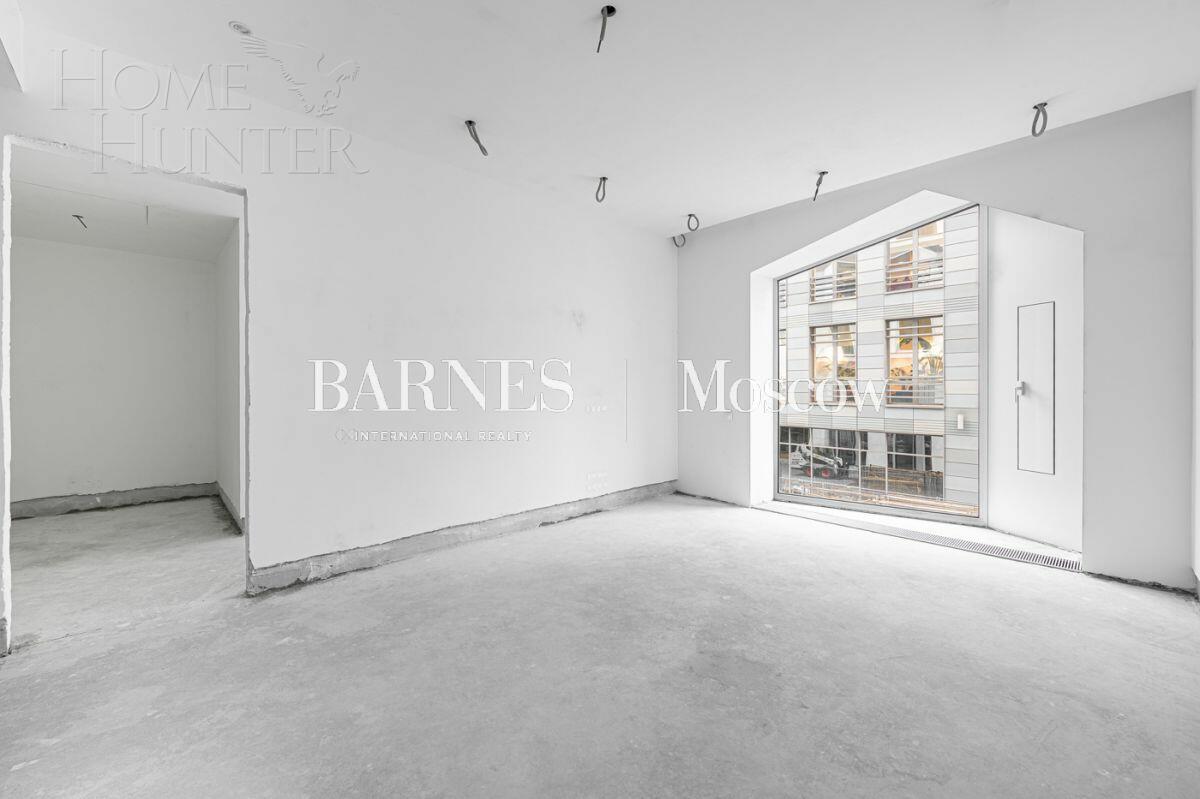 2-КОМН. АПАРТАМЕНТЫ БЕЗ ОТДЕЛКИ 56.6 М² НА 2 ЭТАЖЕ