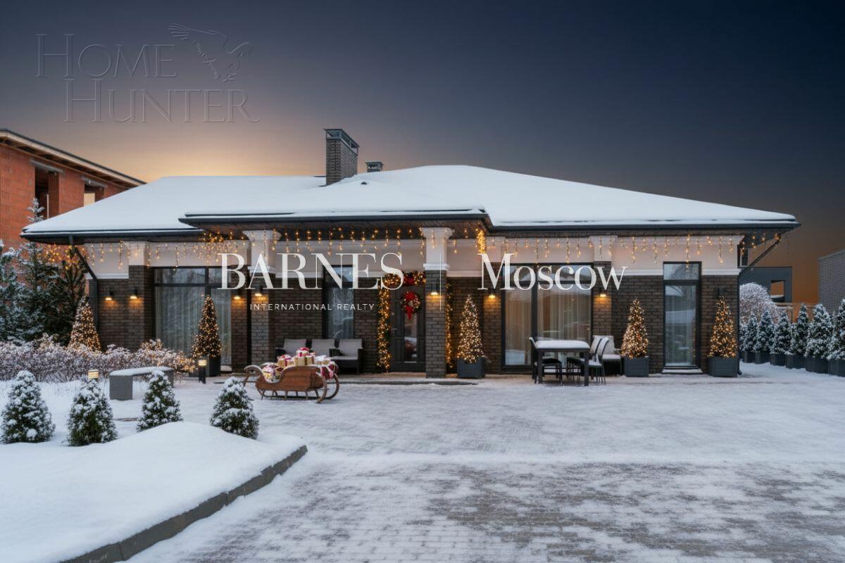 1-этажный коттедж 164 м² с отделкой