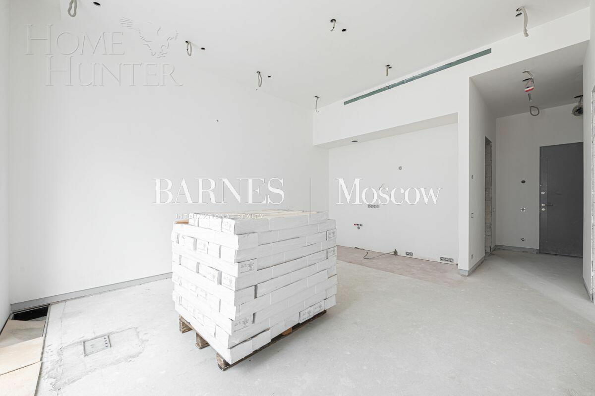 2-КОМН. АПАРТАМЕНТЫ БЕЗ ОТДЕЛКИ 56.4 М² НА 3 ЭТАЖЕ