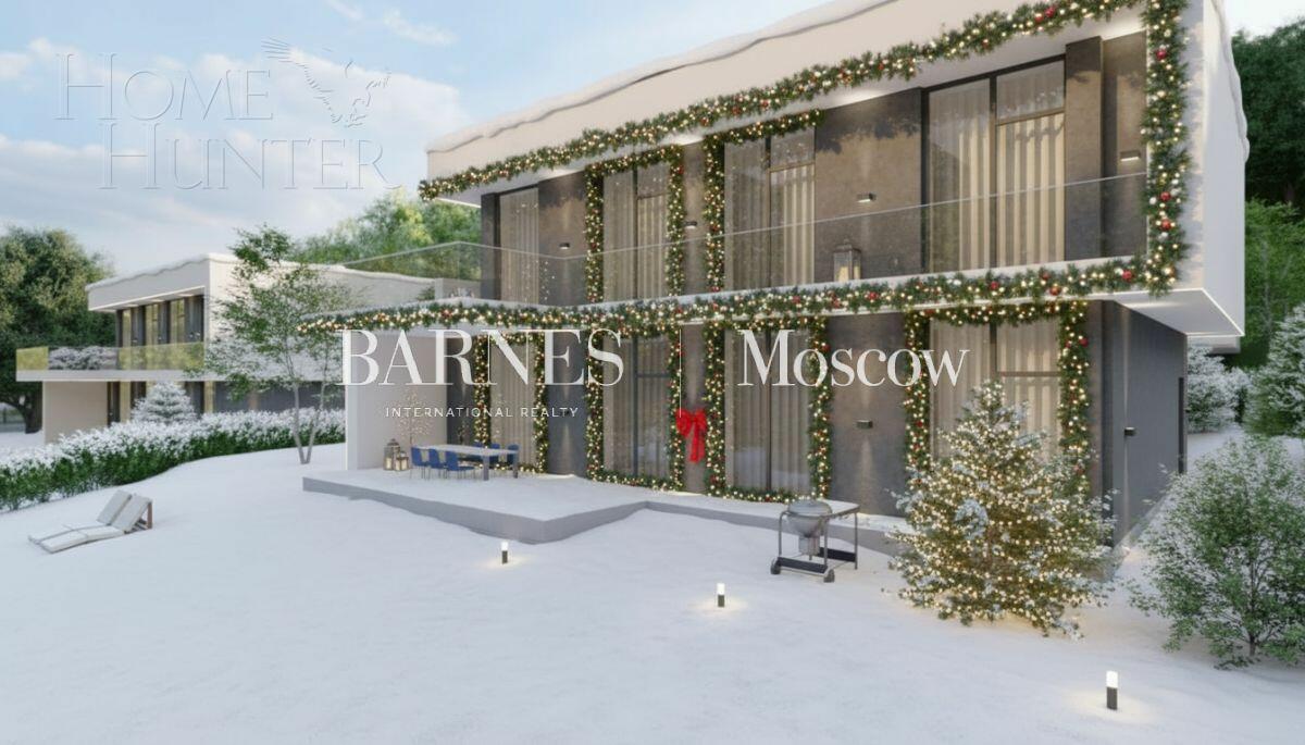 2-этажный коттедж 347 м² с отделкой