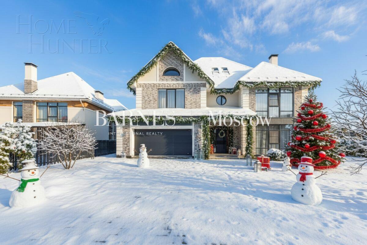 2-этажный коттедж 430 м² с отделкой