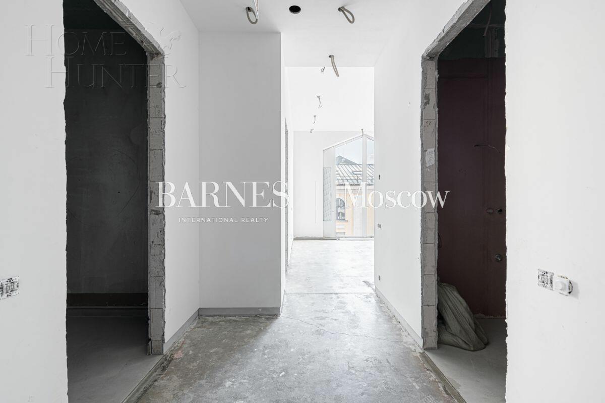 2-КОМН. АПАРТАМЕНТЫ БЕЗ ОТДЕЛКИ 59.9 М² НА 3 ЭТАЖЕ