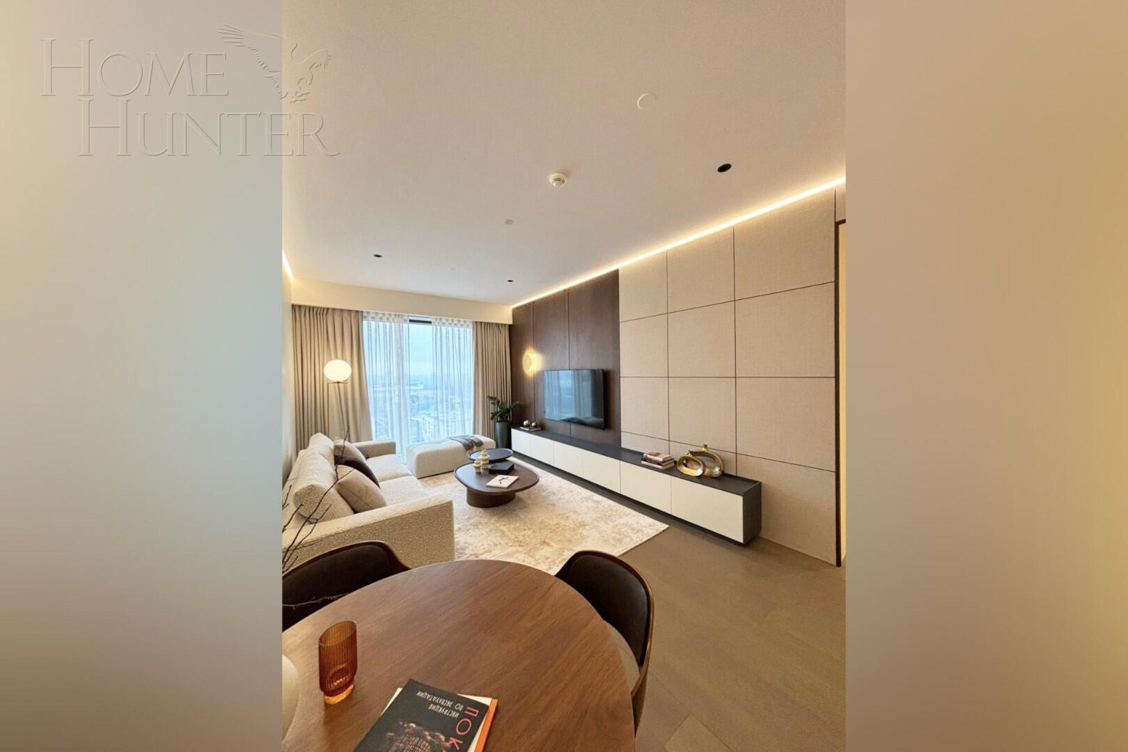 3-КОМН. АПАРТАМЕНТЫ С ОТДЕЛКОЙ 85 М² НА 21 ЭТАЖЕ