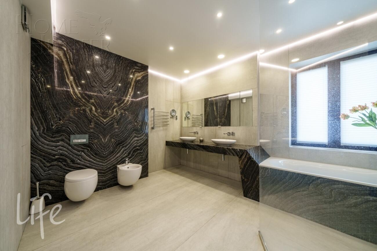 2-этажный коттедж 355 м² с отделкой