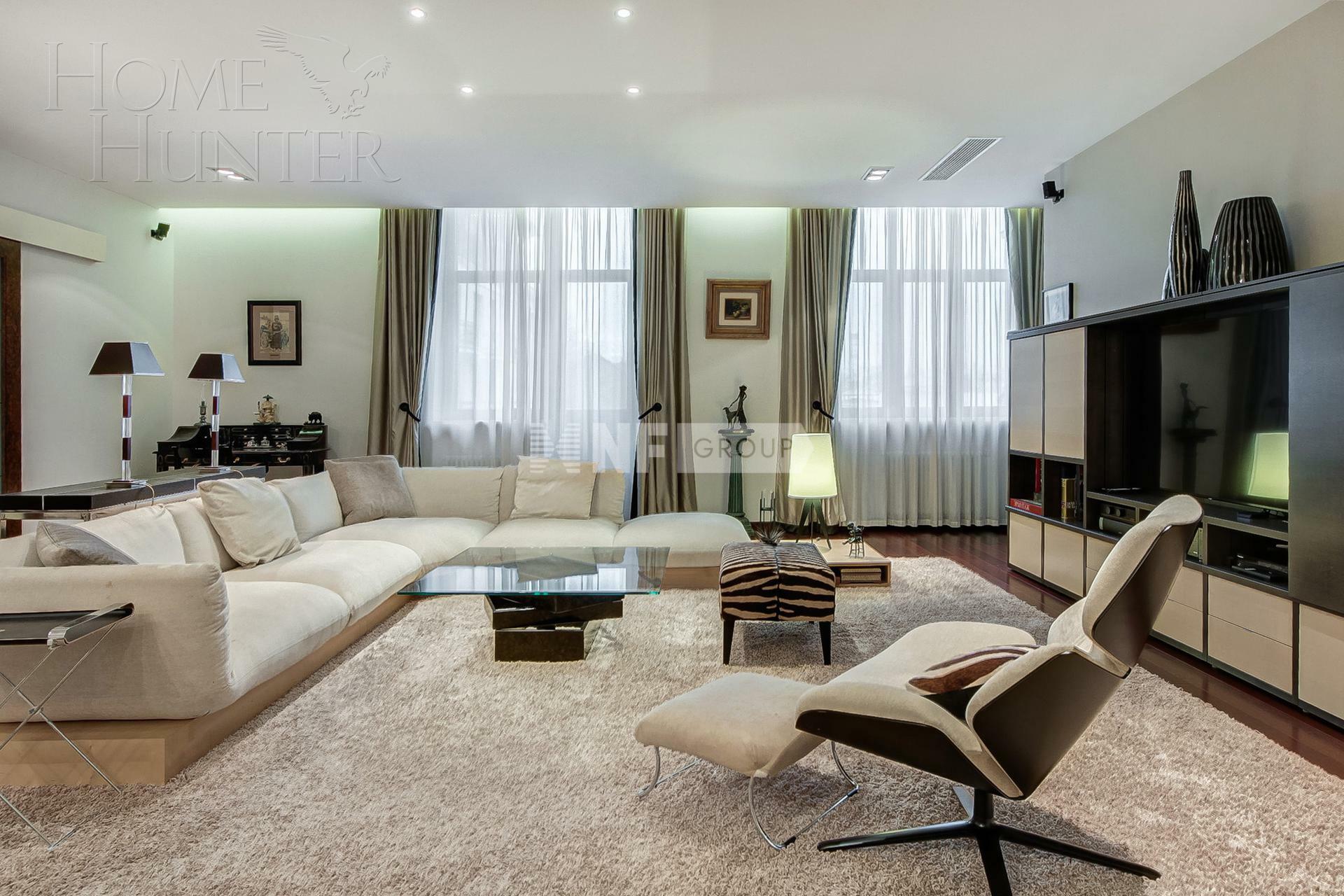 4-КОМН. КВАРТИРА С ОТДЕЛКОЙ 210.3 М² НА 3 ЭТАЖЕ