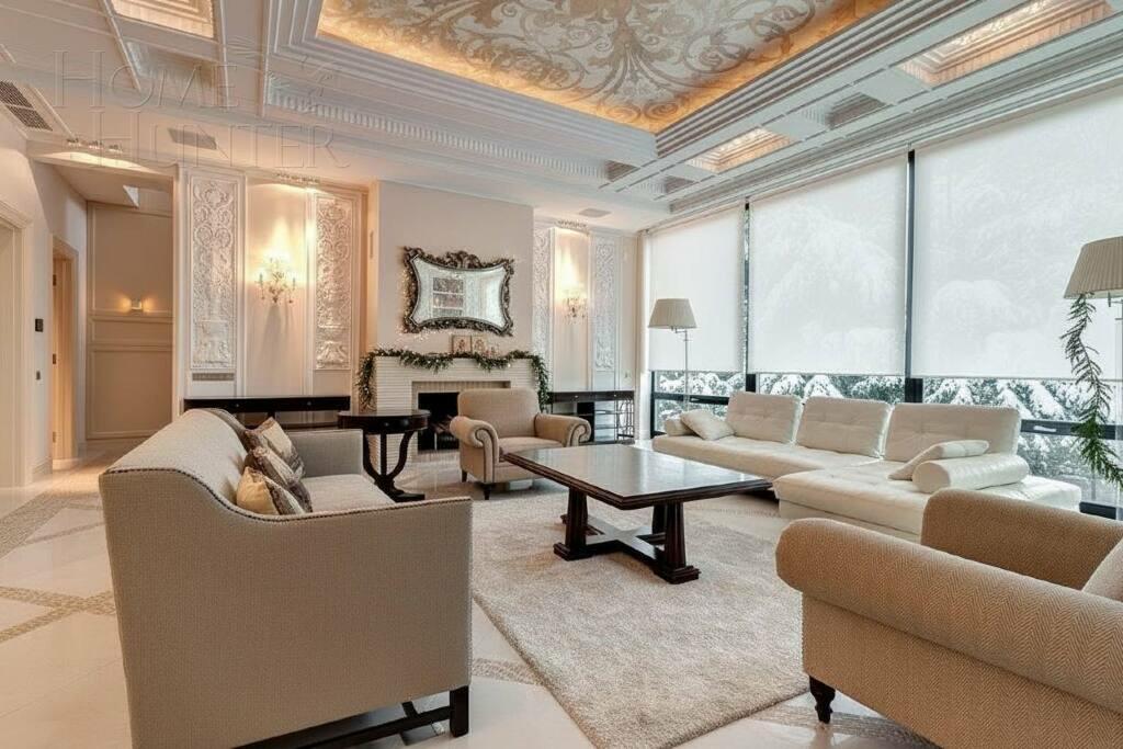 3-этажный таунхаус 340 м² с отделкой