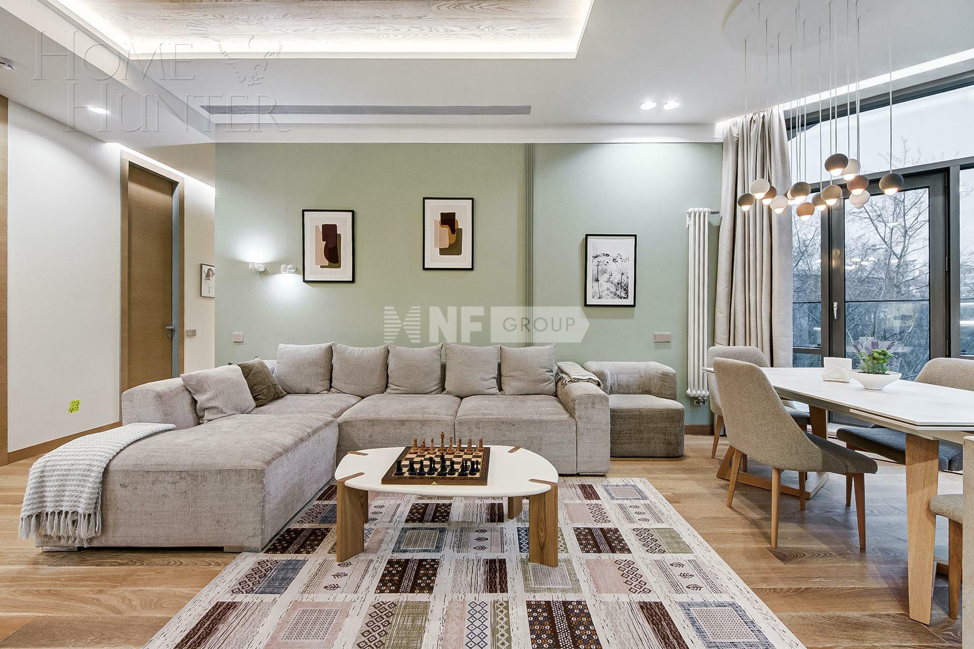 5-КОМН. КВАРТИРА С ОТДЕЛКОЙ 128.4 М² НА 3 ЭТАЖЕ