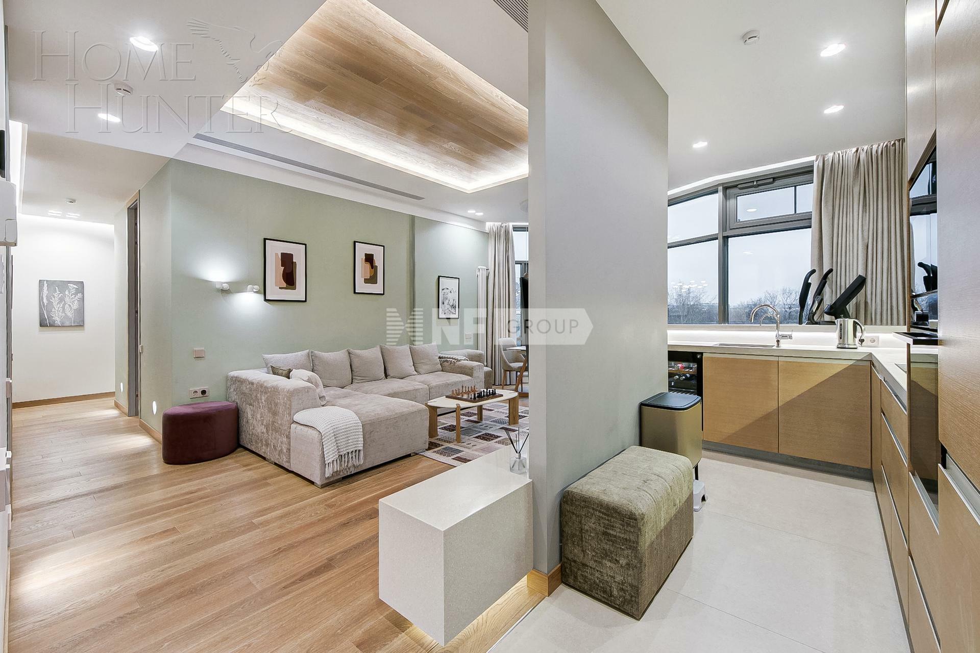 5-КОМН. КВАРТИРА С ОТДЕЛКОЙ 128.4 М² НА 3 ЭТАЖЕ