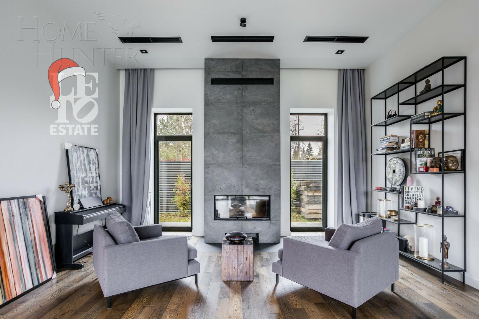 2-этажный коттедж 450 м² с отделкой