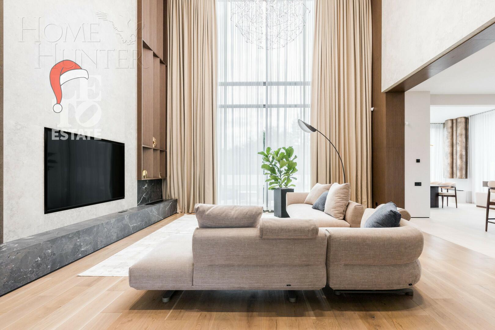 2-этажный коттедж 435 м² с отделкой