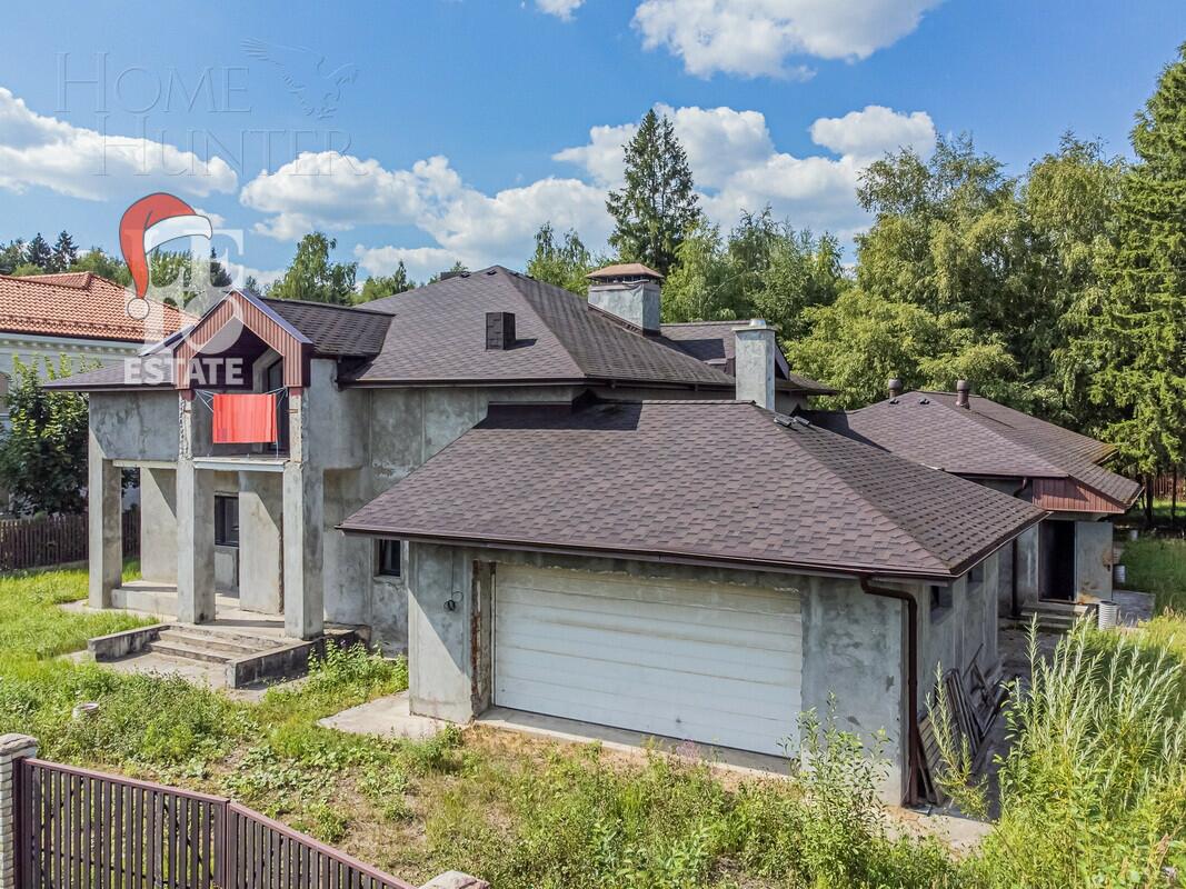 2-этажный коттедж 590 м² без отделки