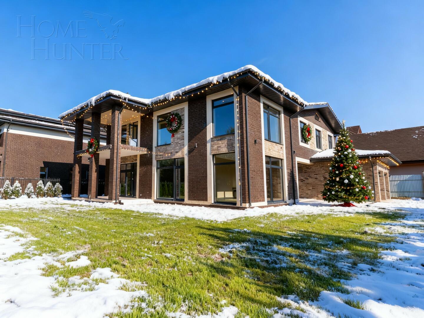 2-этажный коттедж 450 м² с отделкой