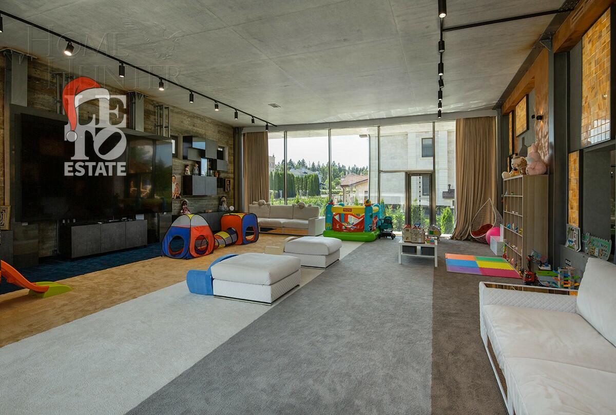 2-этажный коттедж 650 м² с отделкой