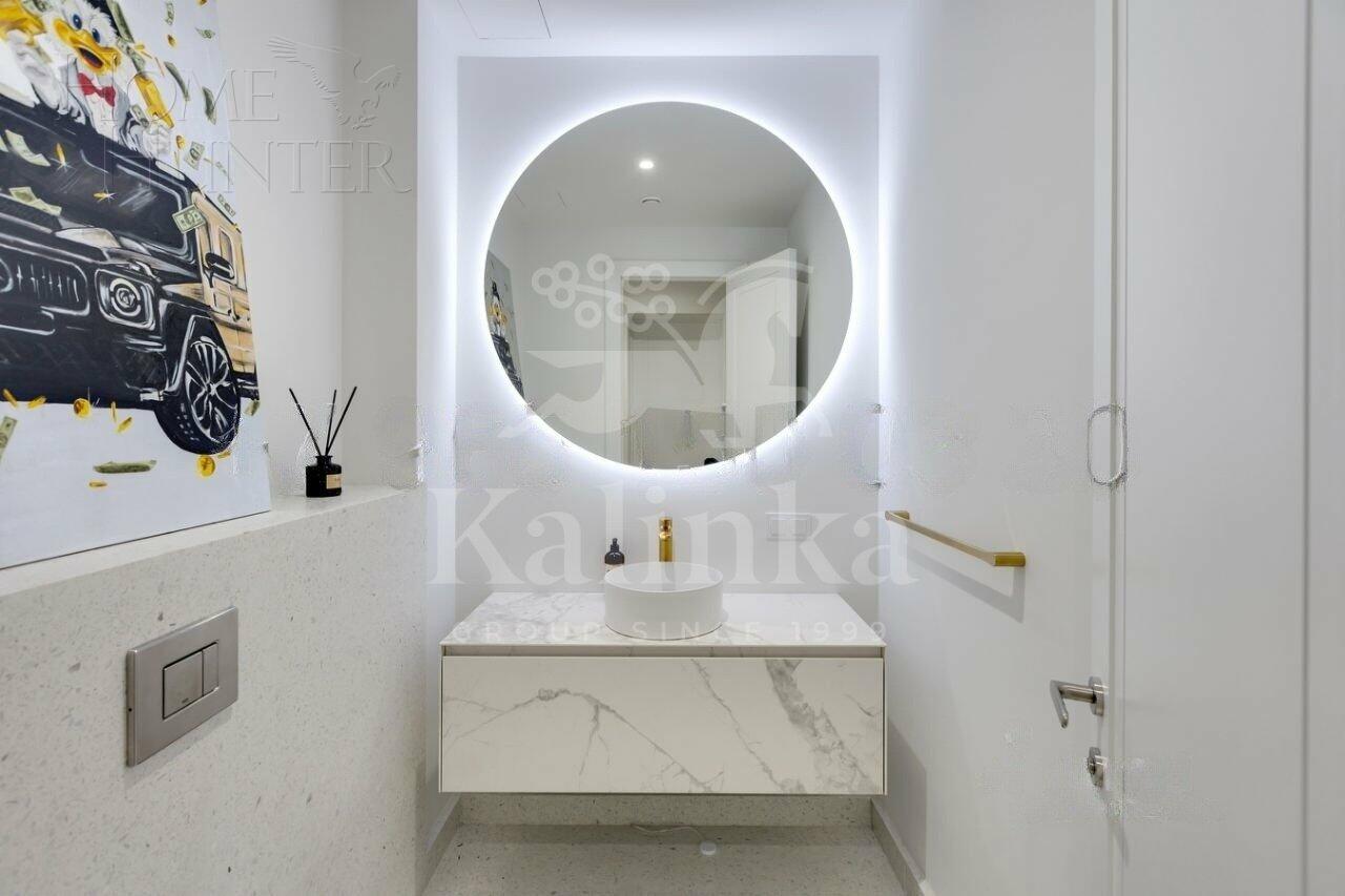 3-КОМН. КВАРТИРА С ОТДЕЛКОЙ 112.7 М² НА 8 ЭТАЖЕ