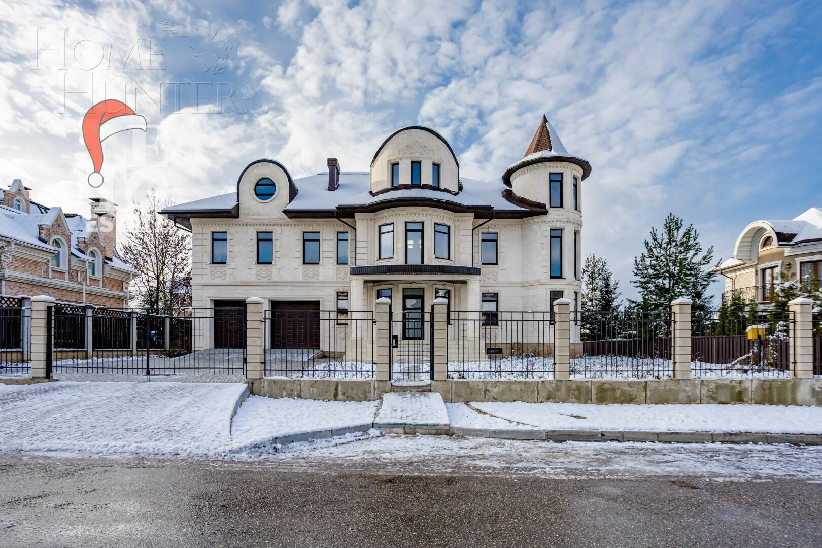 2-этажный коттедж 860 м² без отделки