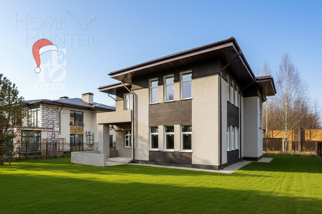 2-этажный коттедж 270 м² без отделки